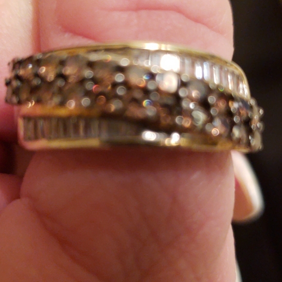 925 w/ 18kt plating JTV Bella Luce ring - Picture 4 of 4